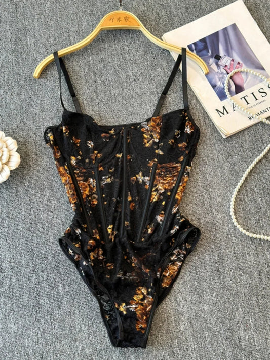 Sexy Erotic Lace Suspender Onesie Women's 2024 - Empire P.E