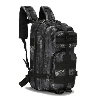 Men's Classic Tactical Backpack Travel Sports Camouflage Bag Outdoor Climbing Hunting Backpack Fishing Hiking Nylon 3P Pack Bag - Empire P.E