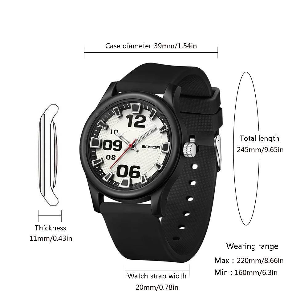 Fashion women's watches Soft silicone strap - Empire P.E