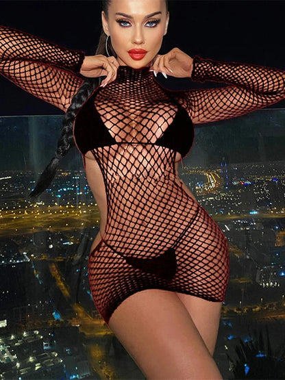 Hot Transparent Mini Dress Sexy Lingerie - Empire P.E