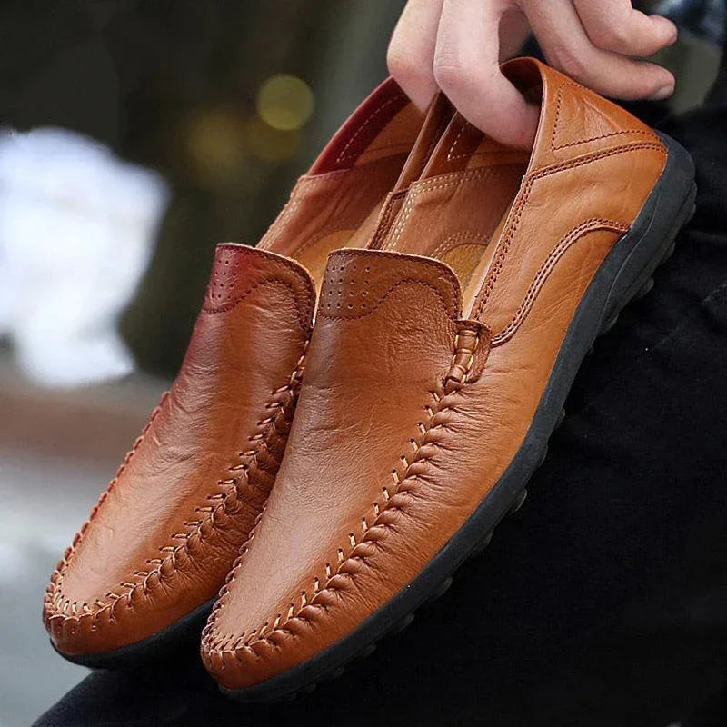 2025 New Handmade Leather Casual Shoes For Men - Empire P.E