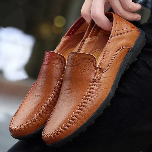 2025 New Handmade Leather Casual Shoes For Men - Empire P.E