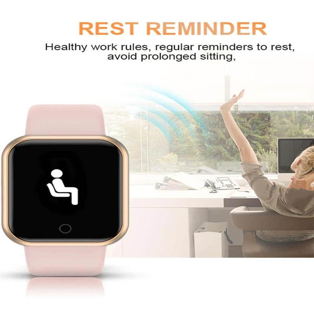 Smart Watch For Women & Men Wristwatch Bluetooth Connected - Empire P.E