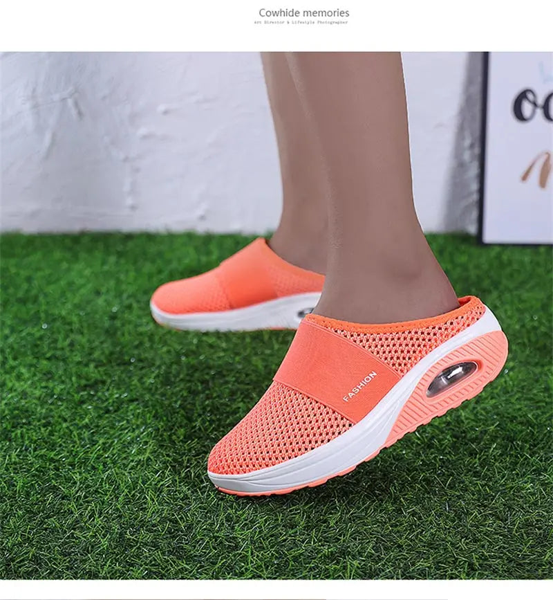 slip-ons without back female sneakers women's sport shoes professional running shoes black sports shoes skor walkx 1229 - Empire P.E