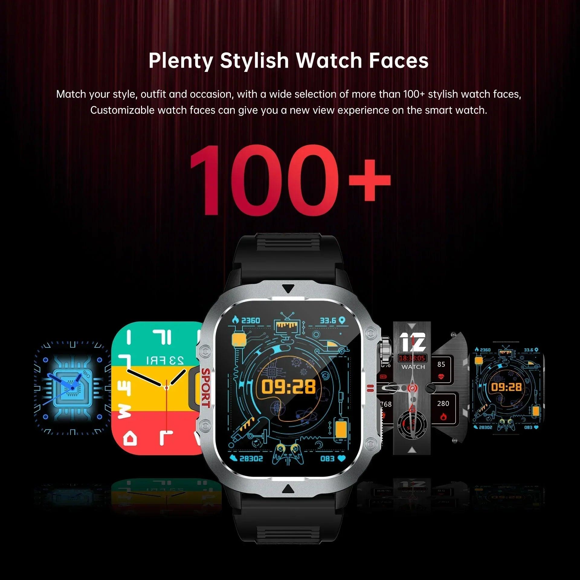 2025 New for Xiaomi Military Smart Watch Men Waterproof - Empire P.E