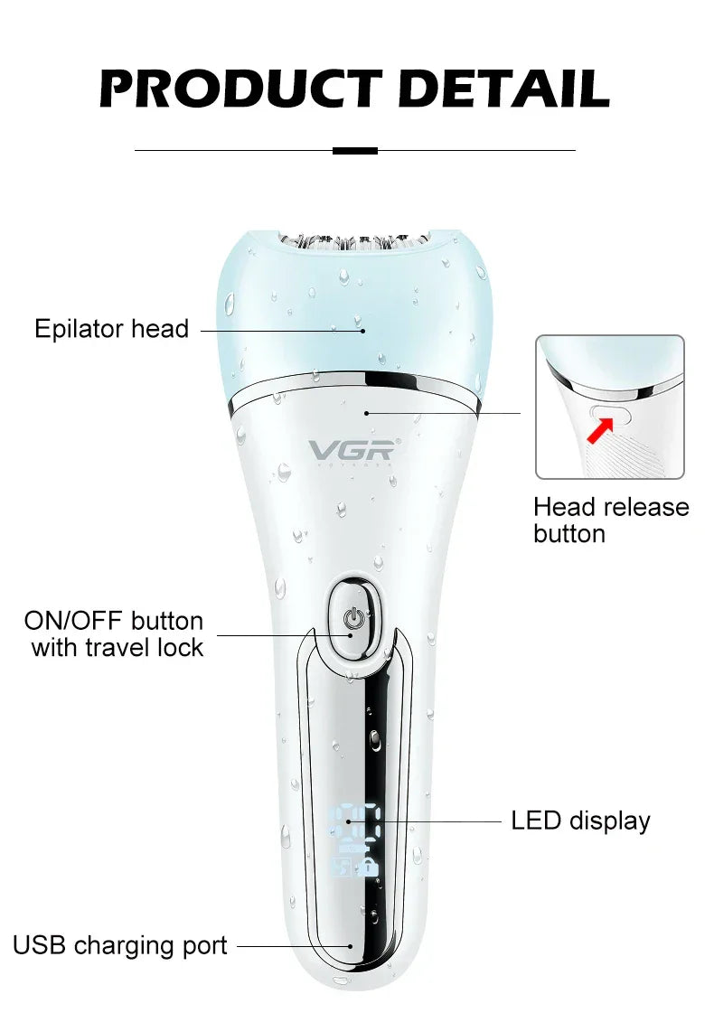 Electric Women Shaver Leg Body Hair Removal - Empire P.E