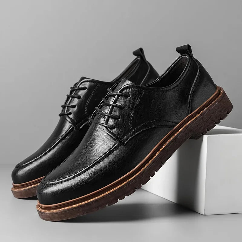 New Men Shoes Brogue Casual Shoes - Empire P.E