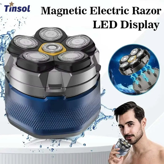 Tinsol Titanium Electric Head Shaver - Empire P.E