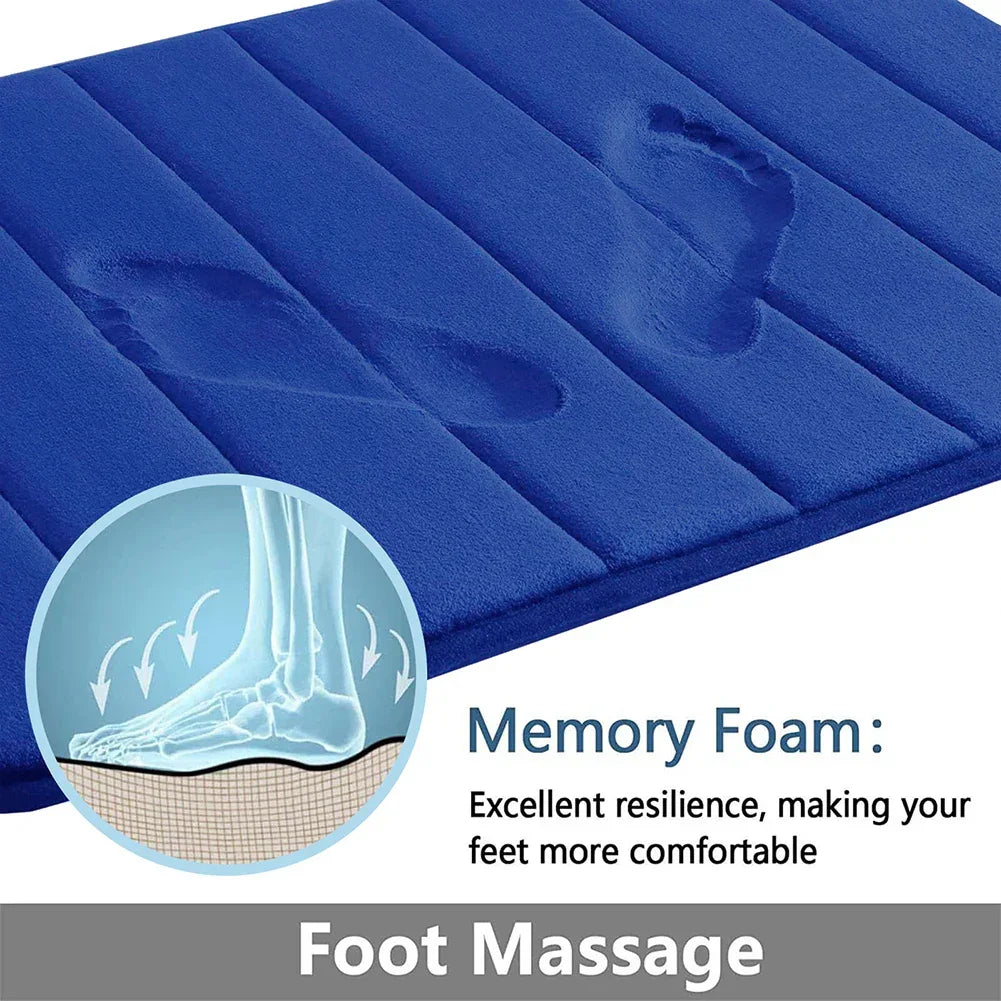 Super Absorbent Bath Mat Memory Foam - Empire P.E