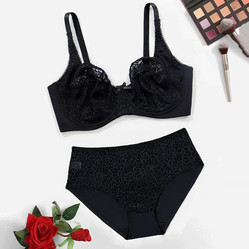 Women's Plus Size Lingerie Set Plain - Empire P.E