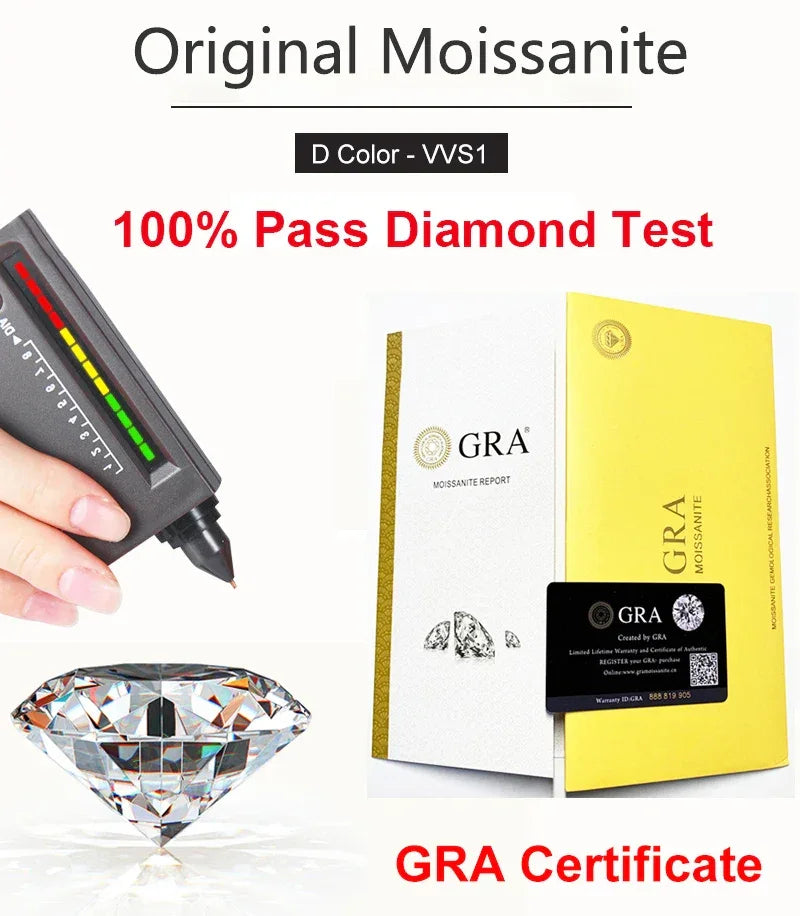 Luxury Women's Moissanite Bracelet s925 For Women D Color - Empire P.E