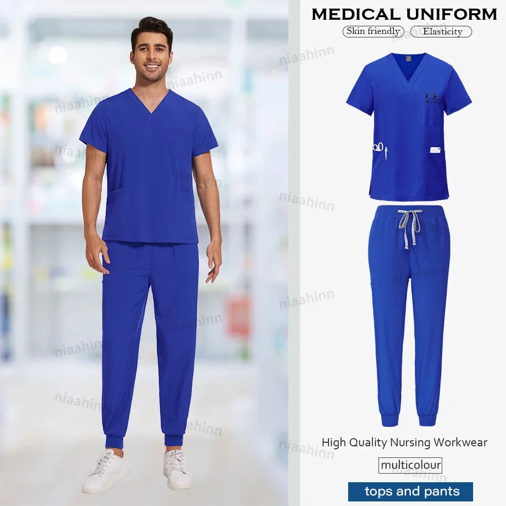 Wholesale Scrub Uniforms Medical Jogger Set - Empire P.E