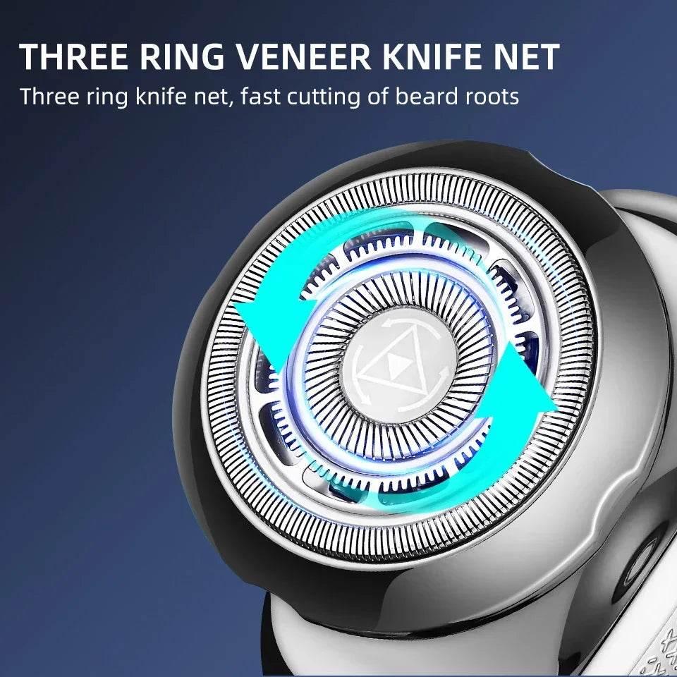 Shaver for Men Electric Shaver Bald Head Shaver 5 in 1 Hair Clipper for Bald Man Beard Trimmer Shaving Machine Bald Head Razor - Empire P.E