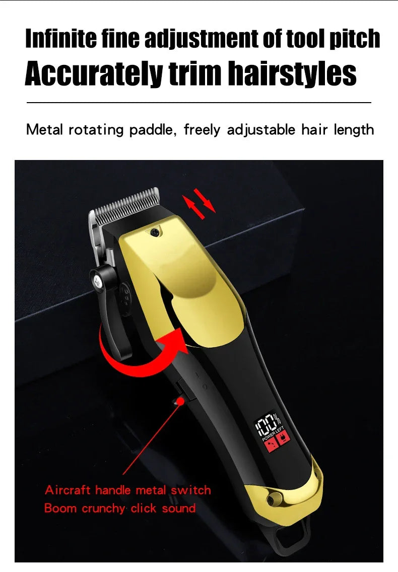 USB Rechargeable Hair Clippers for Men - Empire P.E