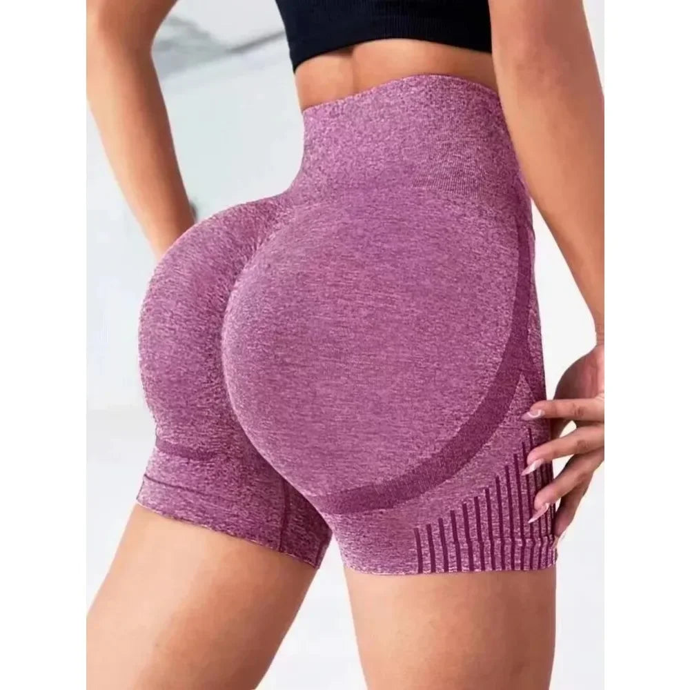 Women Yoga Shorts High Waist Workout Shorts