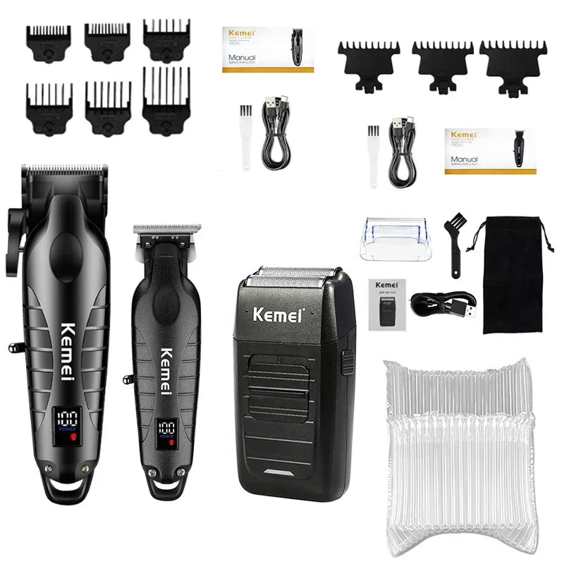 Hair Clipper Kit for Men Electric Shaver Hair Trimmer - Empire P.E