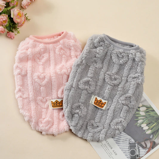 Soft Cozy Dog Fleece Coat