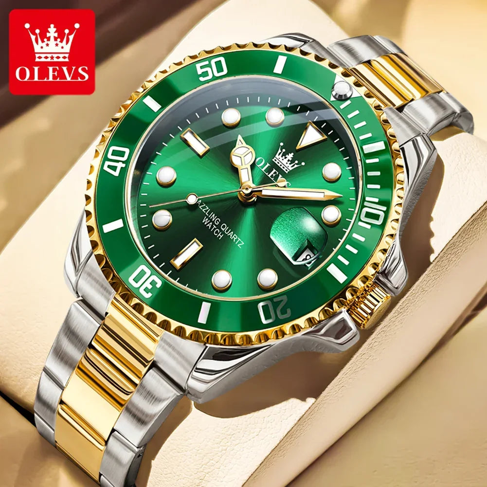 Men Fashion Trend Diving Quartz Watch - Empire P.E