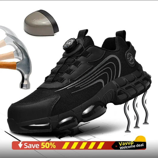Construction Site Lightweight Safety Shoes Men Steel Toe - Empire P.E