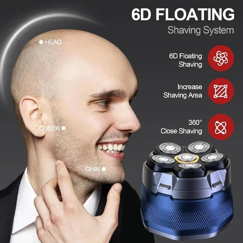Tinsol Titanium Electric Head Shaver - Empire P.E