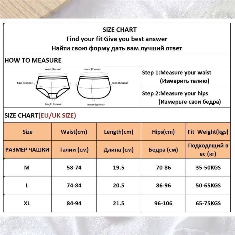 3Pcs/set Sexy Low-rise Thongs Women Bikini Panties - Empire P.E