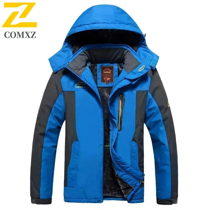 Men's Thick Fleece Waterproof Jackets - Empire P.E