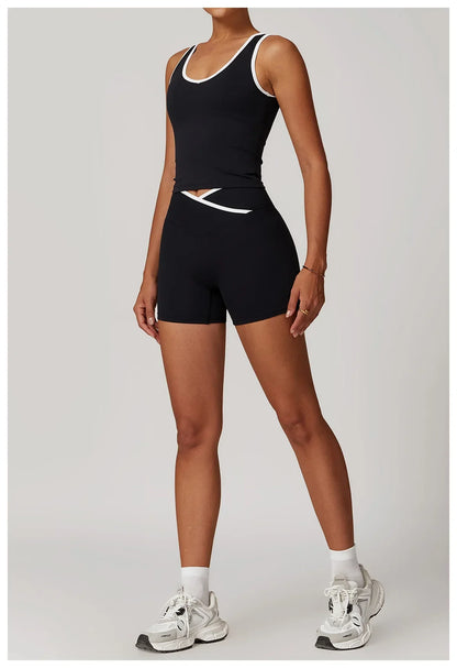 Yoga Set 2 Pieces Workout Outfits Fitness - Empire P.E