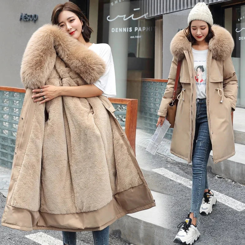 2025 New Women's Wool Liner Hooded Jacket - Empire P.E