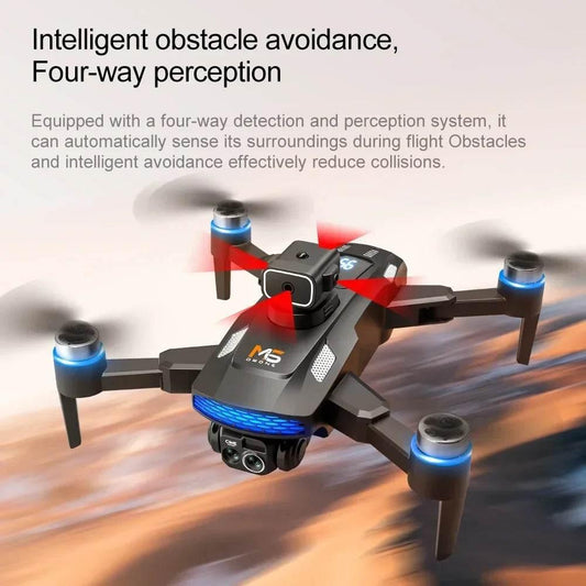 For Xiaomi M6 Drone Professional 8K Camera Drone 5G WIFI FPV UAV With screen remote control RC Dron avoidance Aerial Quadcopter - Empire P.E