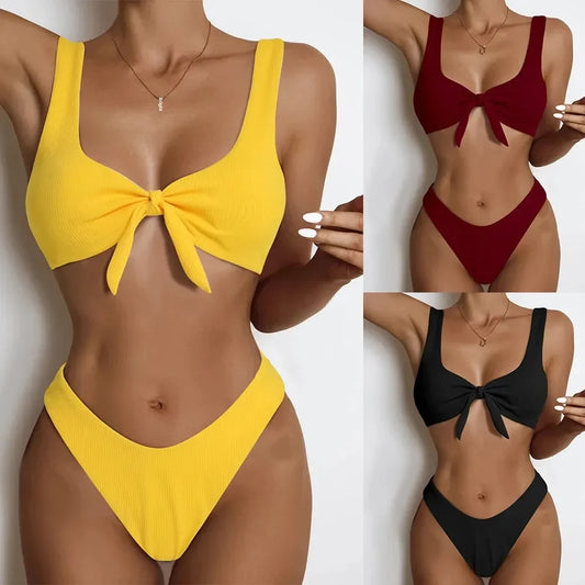 Bikini Swimsuit Women's Separate Strap