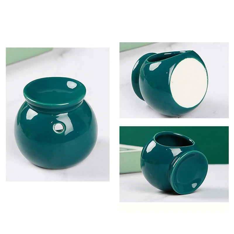 Ceramic Essential Oil Burner Incense Mini Candle Holder