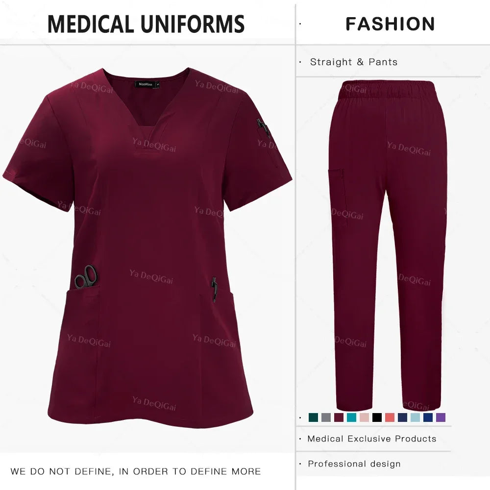 Anti-Wrinkle Premium Fabric Clinical Uniforms
