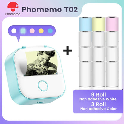 Pocket Printer Mini Portable Label Maker Self-adhesive - Empire P.E
