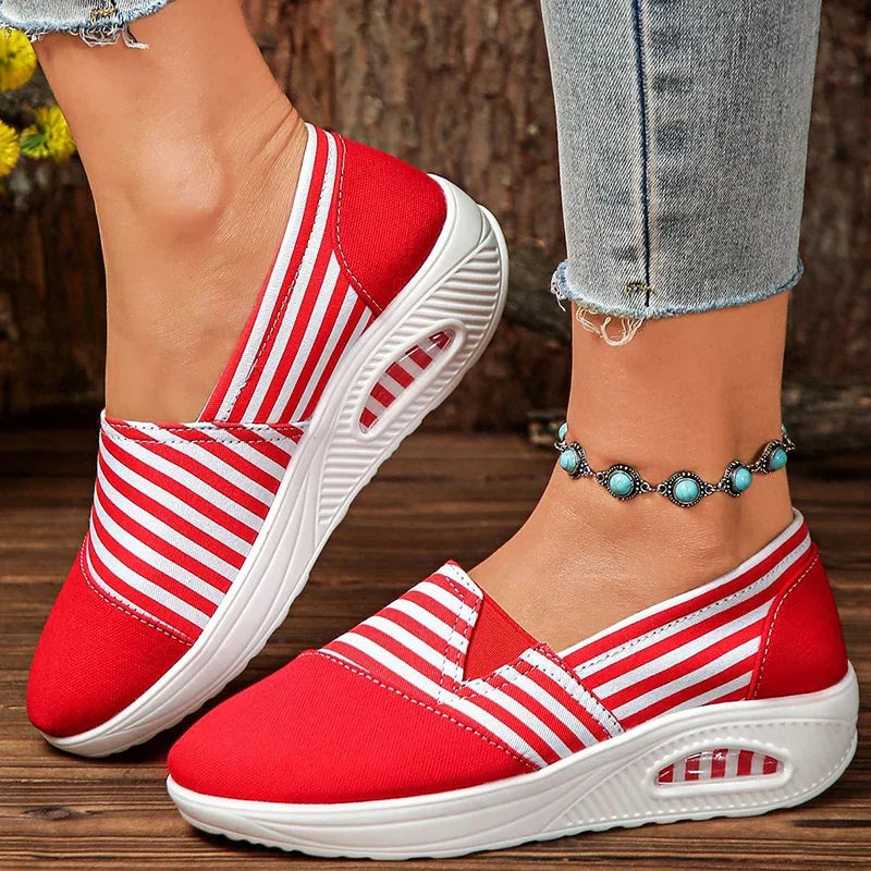 Women's Heeled Casual Sneakers