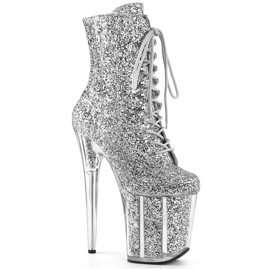 Female 8 Inch High Heel Platform Ankle Boots - Empire P.E