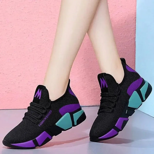 Women's versatile lace up comfortable lightweight sports shoes - Empire P.E