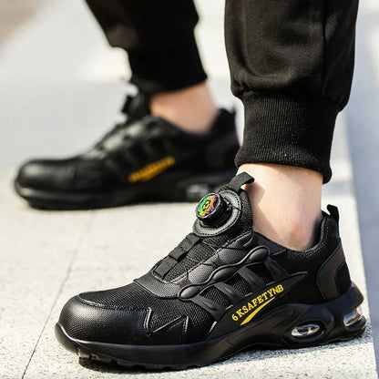 Rotary Buckle Work Protective Shoes