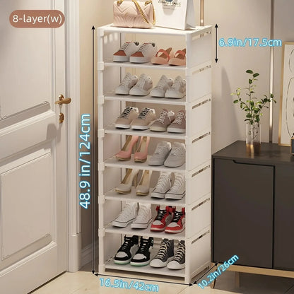 1pc 6/8 Layers Shoe Organizer Rack