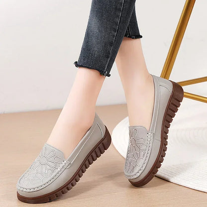 Women's Slip-on Loafers Casual Shoes Platform Wedge - Empire P.E