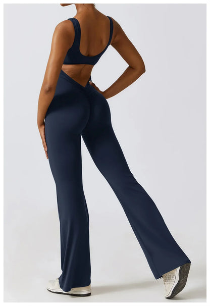 V Jumpsuit Gym Set - Empire P.E
