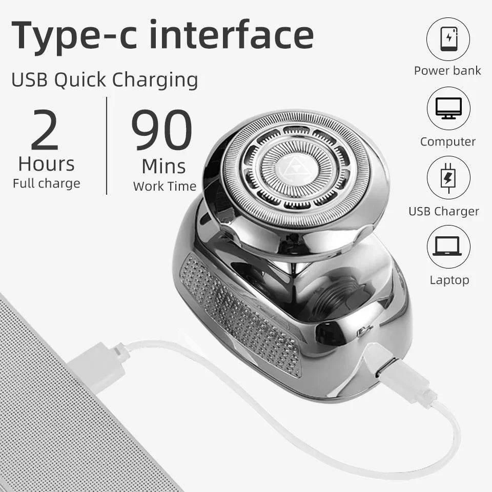 Shaver for Men Electric Shaver Bald Head Shaver 5 in 1 Hair Clipper for Bald Man Beard Trimmer Shaving Machine Bald Head Razor - Empire P.E