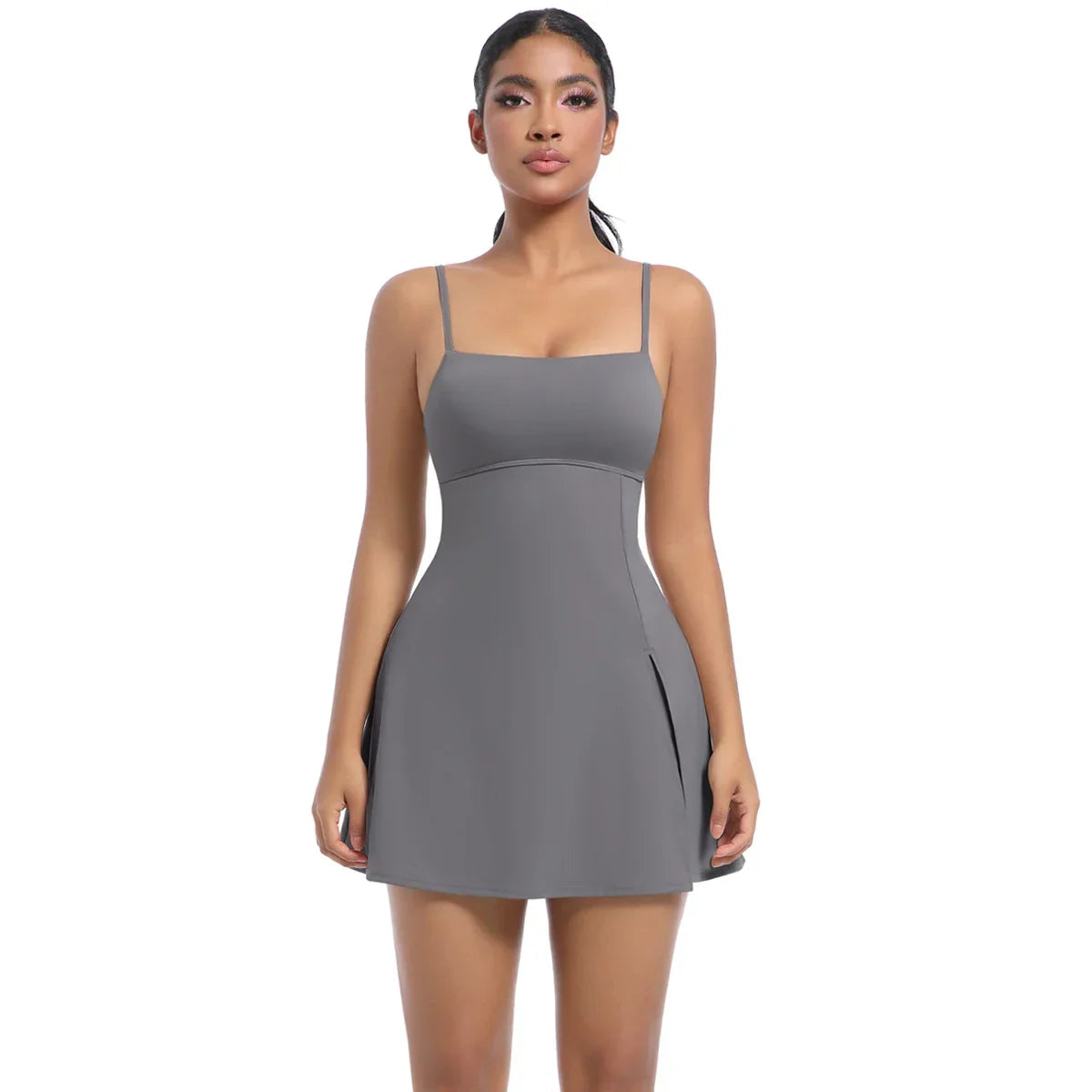 Women Yoga Tennis Skirts Gym Golf Running Sports Fitness Jumpsuit Skirt Sports Overalls Fitness Suits Gym Tracksuit Dance Skirt - Empire P.E