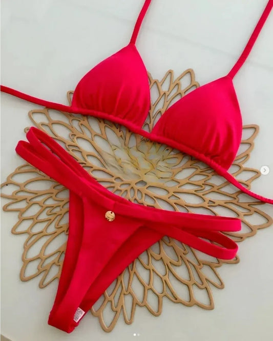 New Bikini Women Sexy Brazil Swimsuit Beach Vacation Swimwear - Empire P.E