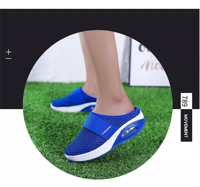 slip-ons without back female sneakers women's sport shoes professional running shoes black sports shoes skor walkx 1229 - Empire P.E