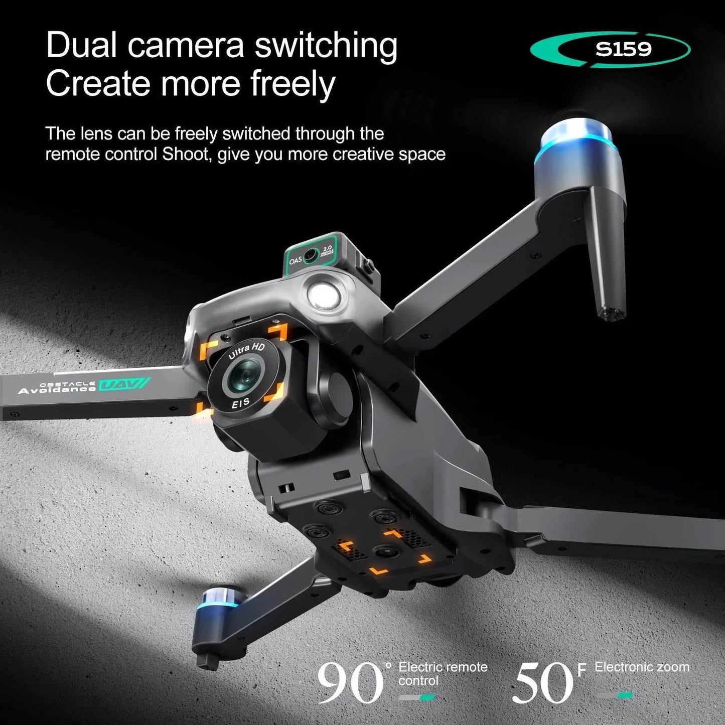 2024 New S Drone Professional 8k Camera Four-Axis Aerial Photography with Screen Remote Control 5G WIFI GPS FPV Dron RC 5000M - Empire P.E