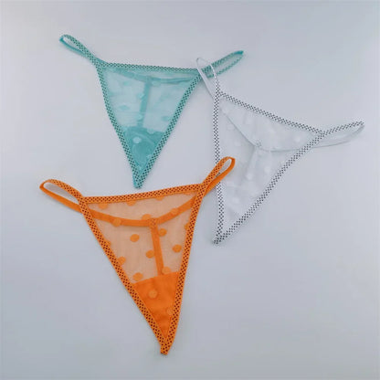3pcs/pack Micro Transparent Thong - Empire P.E