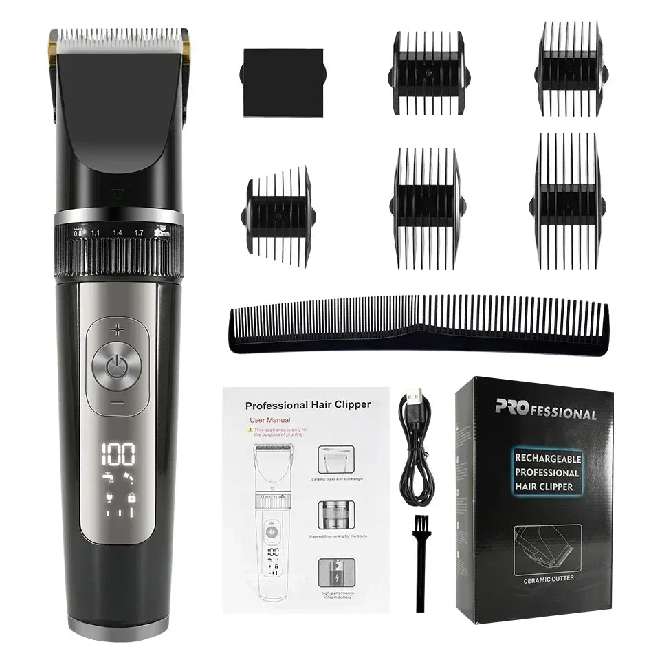 USB Rechargeable Electric Hair Clipper Hair Trimmer For Men - Empire P.E