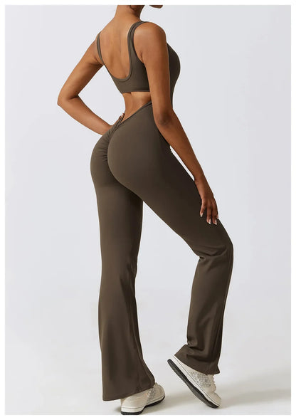 V Jumpsuit Gym Set - Empire P.E