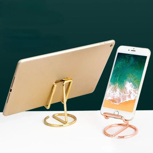 Simple Universal Metal Phone Holder  Stand Rack