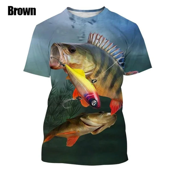 2023 Men's Summer Outdoor Fishing T-Shirts - Empire P.E